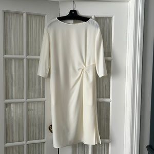 Emporio Armani off white dress